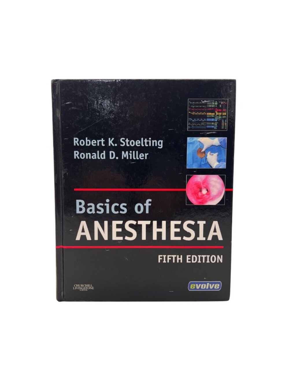 Basics Of Anesthesia Fifth Edition By Stoelting & Miller Hardcover 2007 Medical